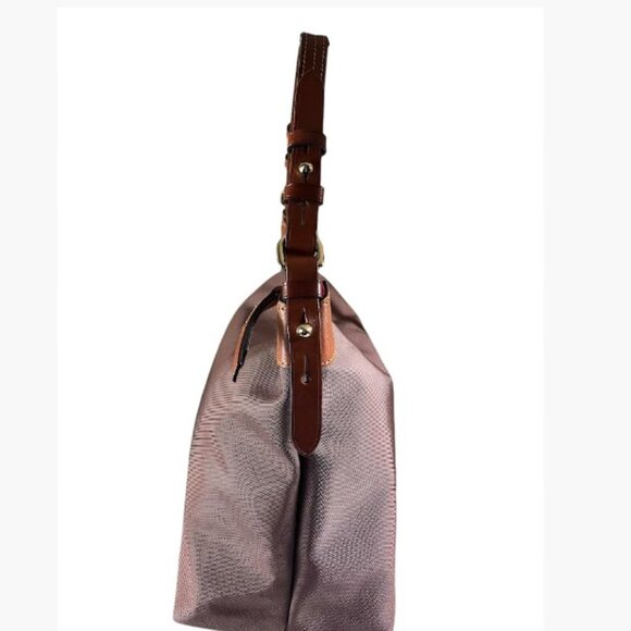 Dooney & Bourke Erika Nylon Hobo Shoulder Bag EUC - Picture 3 of 10